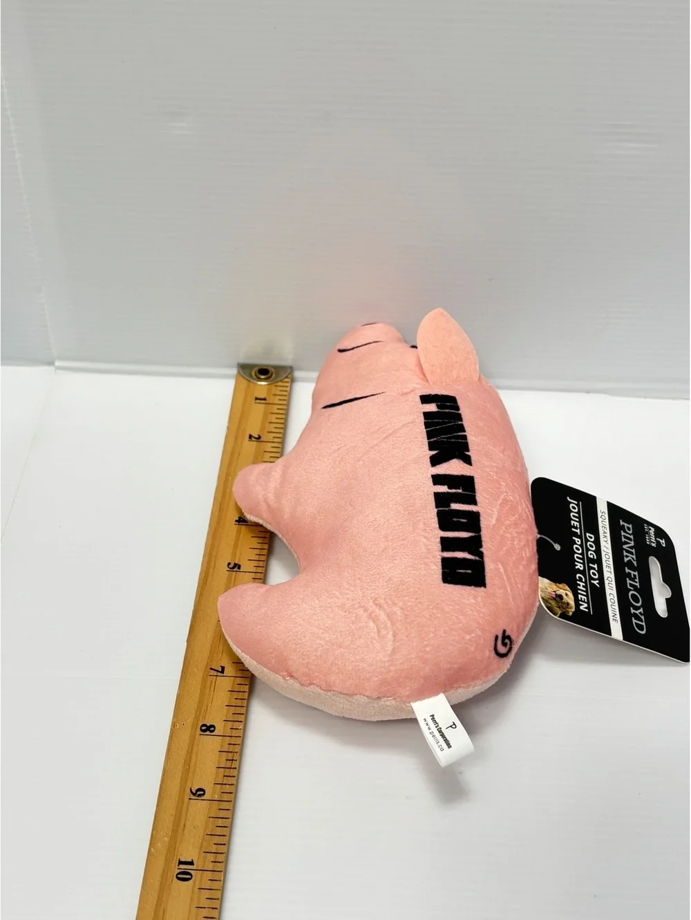 Pink Floyd Pig Squeaky Plush Pig Dog Toy